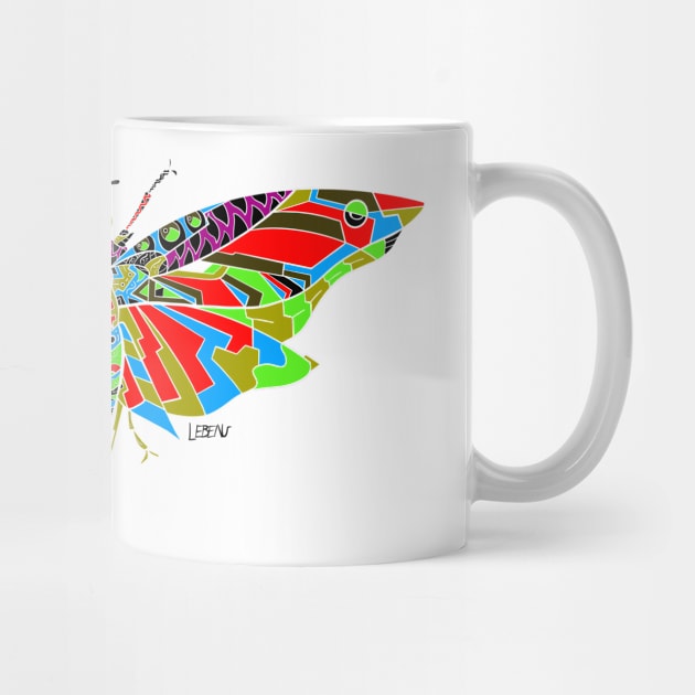 dark cicada ecopop insect cage art in death mexican patterns by jorge_lebeau